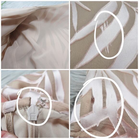 VALENTINO Miss V Vintage Silk Blend 2-Pc Skirt & Jacket Set Women’s Size 10 - Picture 12 of 13